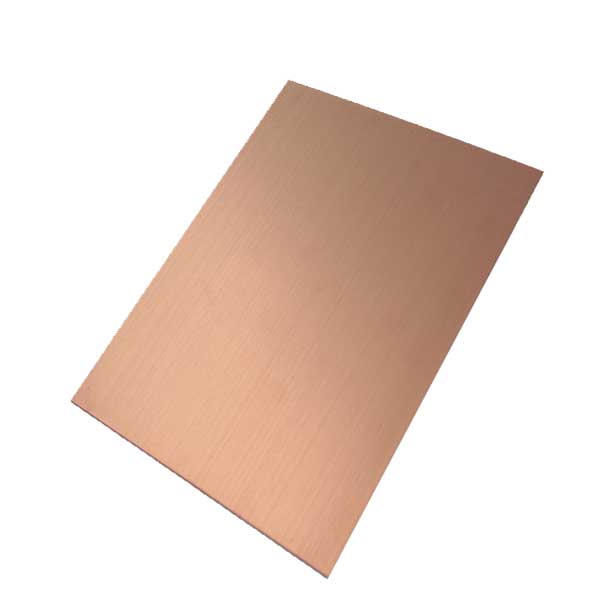 Stainless Steel Rose Gold Sheet